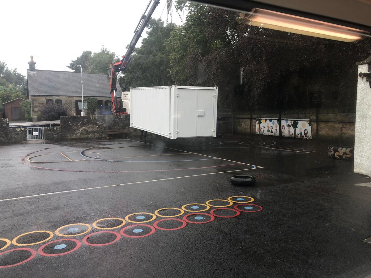 LadybankPS's tweet photo. We had a special delivery for the Pupil Council and Playground Action Group today! We can’t wait to fill it with Loose Parts. #looseparts #playforlearning #excited https://t.co/AAmDLjZtlB