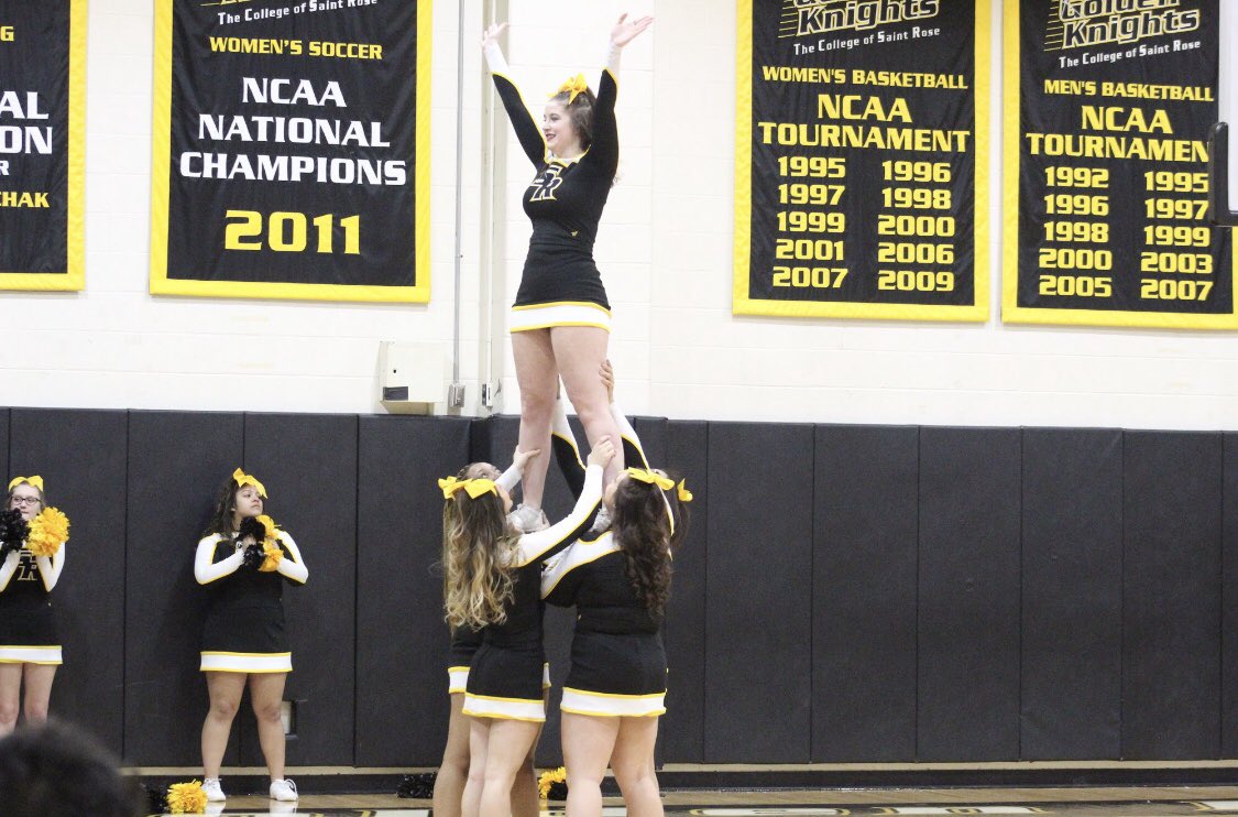 Saint Rose Cheer tweet media