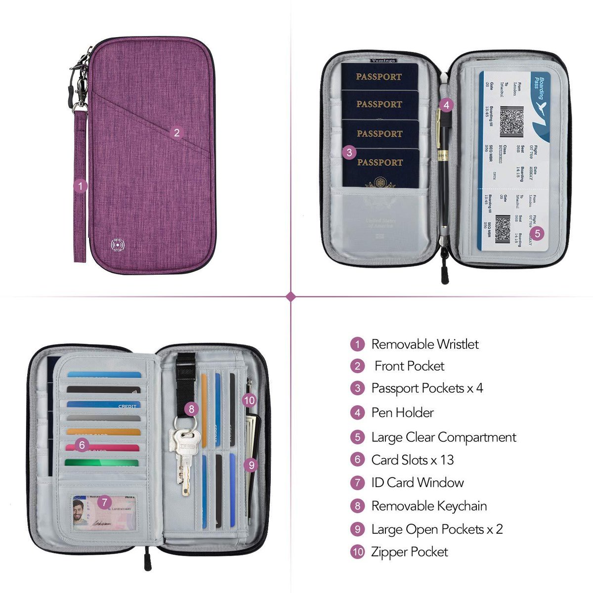 OuttravelfFun's tweet image. Zu Eurer eigenen Sicherheit solltet Ihr bei #Reisen immer eine Reisepasshülle mit RFID-Blocker dabei haben !!!
amzn.to/2I080xY

#rfidblocker #rfid #wallet #contactless #slimwallet #cybersecurity #Sicherheit #traveling #Urlaub #flugreise