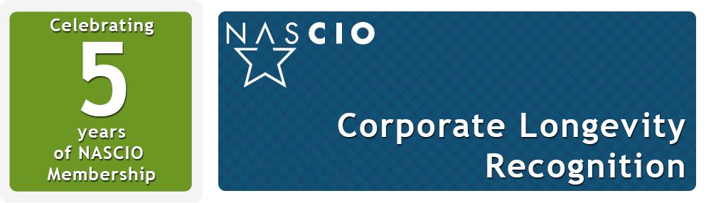 NASCIO's tweet photo. Thank you for 5 years of NASCIO Membership, @Forescout! #NASCIO19 https://t.co/KFAIcEz23U
