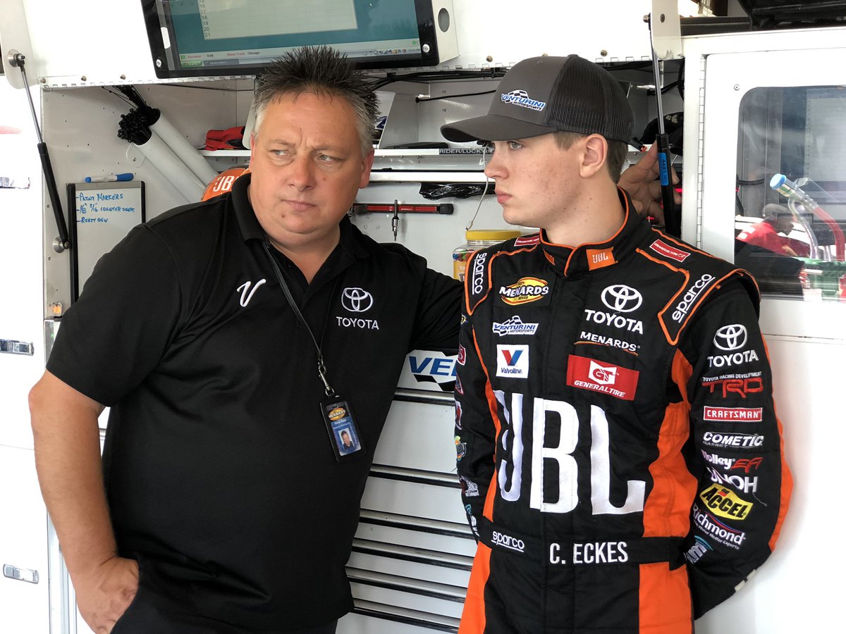 VenturiniMotor's tweet photo. Five Months After Missing ARCA Start Due to Illness @ChristianEckes Returns to @Salem_Speedway in Championship Hunt Looking for Redemption 

Race Preview 👉 https://t.co/JrEJ66lThw

@ToyotaRacing | @JBLaudio 
#ARCAThrowback | #BV25 | #TRD https://t.co/1z6DS8g7lh