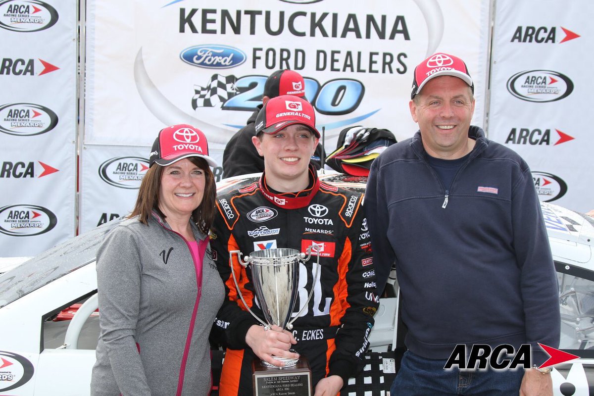 VenturiniMotor's tweet photo. Five Months After Missing ARCA Start Due to Illness @ChristianEckes Returns to @Salem_Speedway in Championship Hunt Looking for Redemption 

Race Preview 👉 https://t.co/JrEJ66lThw

@ToyotaRacing | @JBLaudio 
#ARCAThrowback | #BV25 | #TRD https://t.co/1z6DS8g7lh