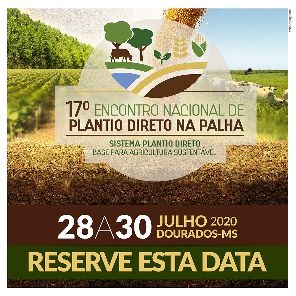 febrapdp's tweet photo. No próximo ano tem mais edição do Encontro Nacional de  Plantio Direto na Palha. Confira! #17ENPDP https://t.co/r7dAw3L7JV 😉 https://t.co/a9A4WvMnA7