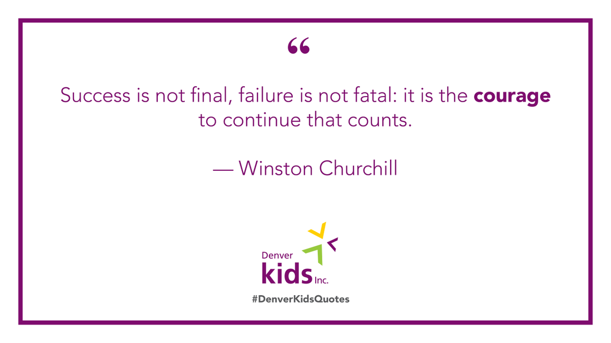 #DenverKidsQuotes #MondayMotivation