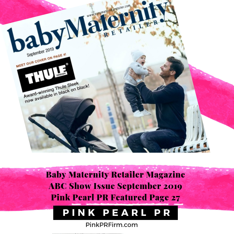 pinkpearlpr's tweet photo. Check out Pink Pearl PR in the September ABC Show issue of Baby Maternity Retailer Magazine! We have a very special offer featured on page 27. https://t.co/m8qOreM7zE
#BabyKidsPR #PinkPearlPR #ABCShow #TaliaDavisPR #BabyMaternity #BabyMagazine #KidsMagazine https://t.co/mBsF0BGqjg