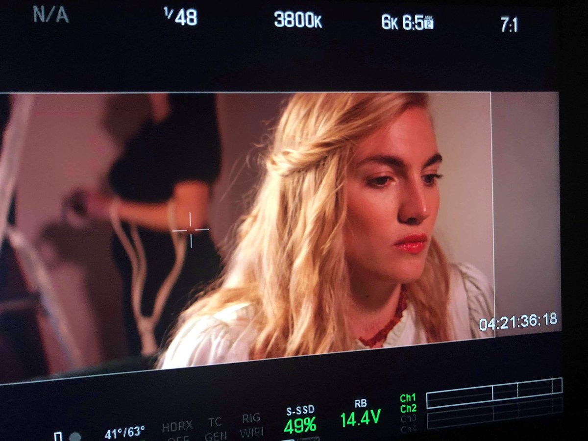 Day 1 of filming “The Morning Walk” ✅🙊