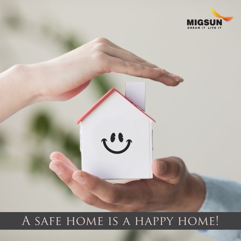 Your safety is our top-most priority, which is why Migsun homes are equipped with 3-tier security systems.
#Home #Migsun #DreamItLiveIt