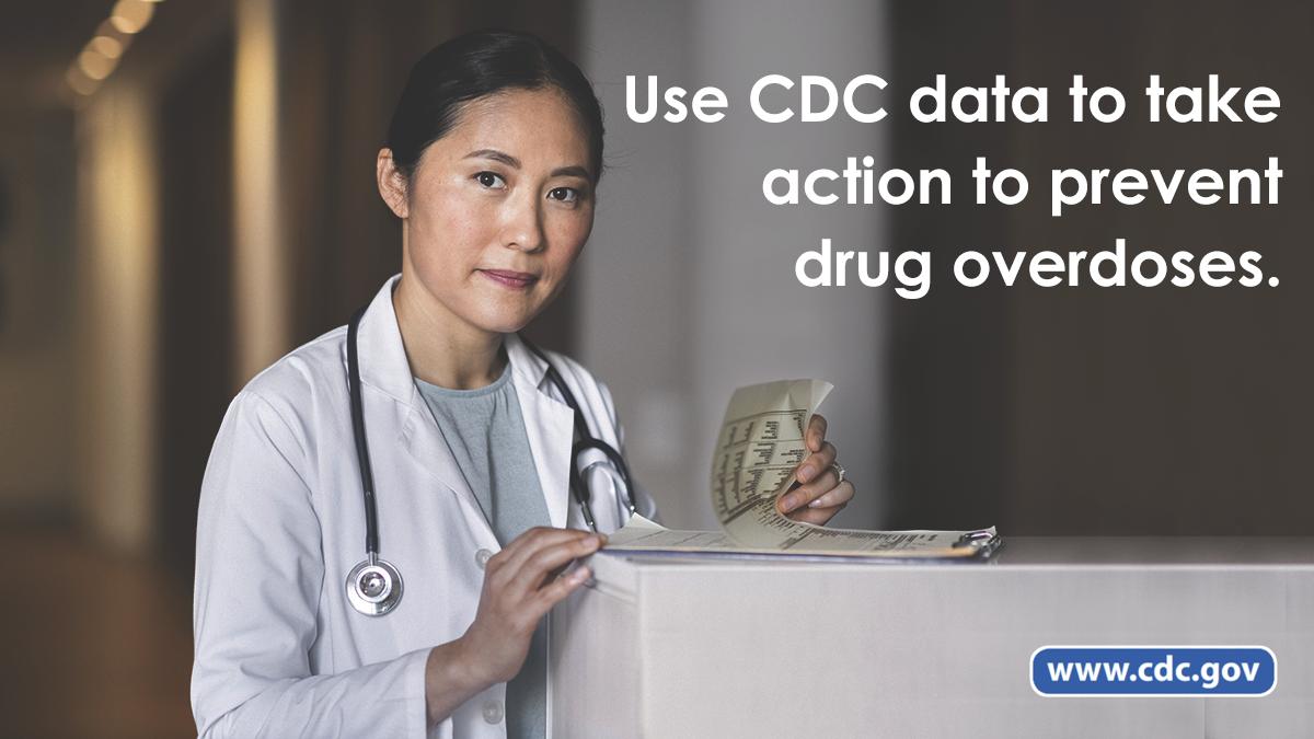 CDCgov's tweet photo. CDC is helping state &amp; local health departments combat the evolving drug crisis with our new Overdose Data to Action funding awards. Learn more: https://t.co/jiKUMYC8oH @CDCInjury https://t.co/sDvMl82HKn