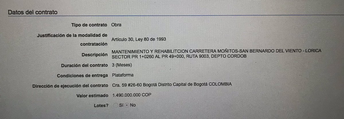 fabioaminsaleme's tweet photo. Celebro anuncios del Gob Nal pero toca ser serios y ACLARAR: 1)NO se va a construir AÚN un nuevo puente en la doctrina,asignaron 1.490 mill para la rehabilitación d toda la vía Lorica-Moñitos y 2)Asignaron escasos 1.090 mill para toda la vía Lorica-Chinú,alcanza para 1 d los 52km https://t.co/N9TdeTIjtt