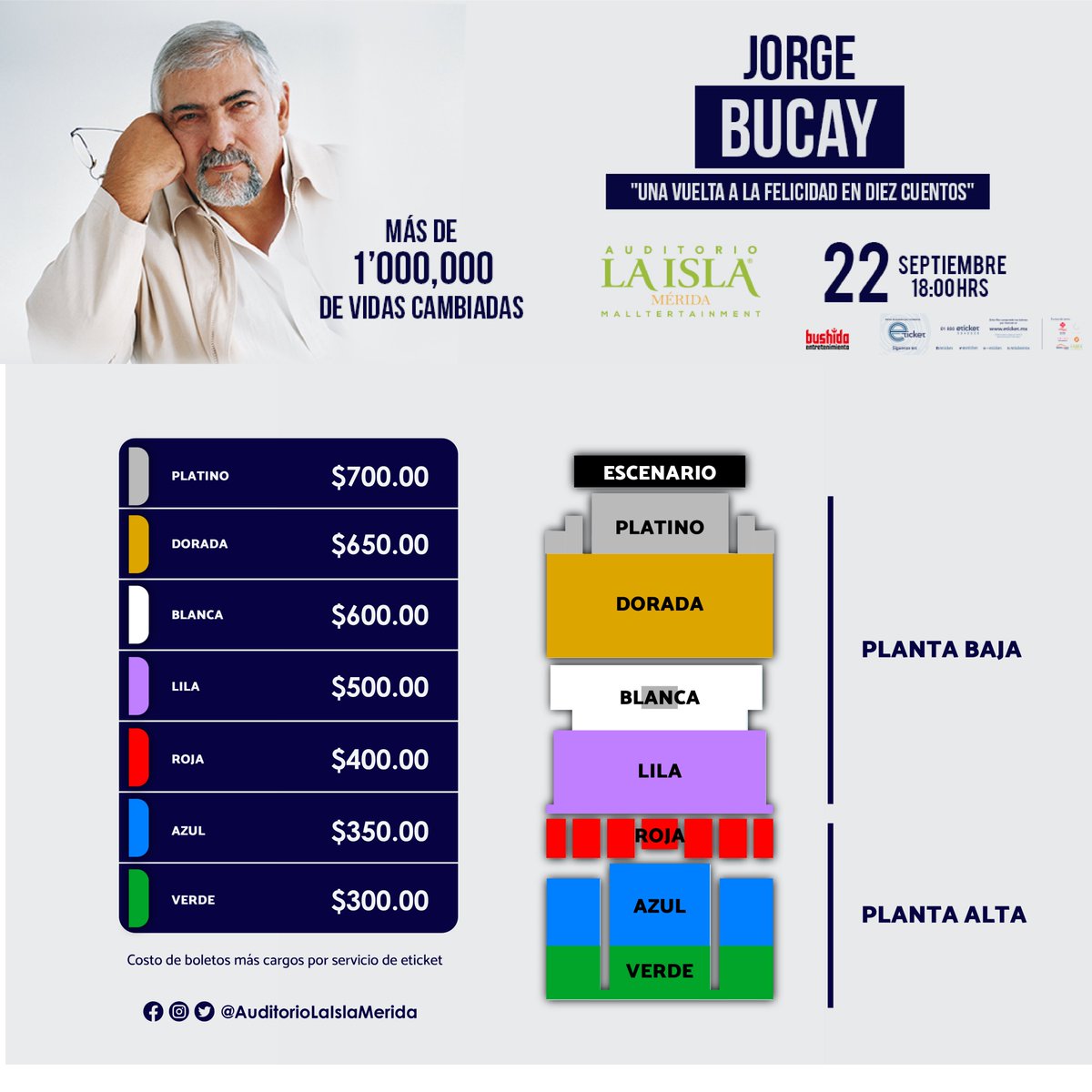 Auditorio La Isla Mérida tweet media