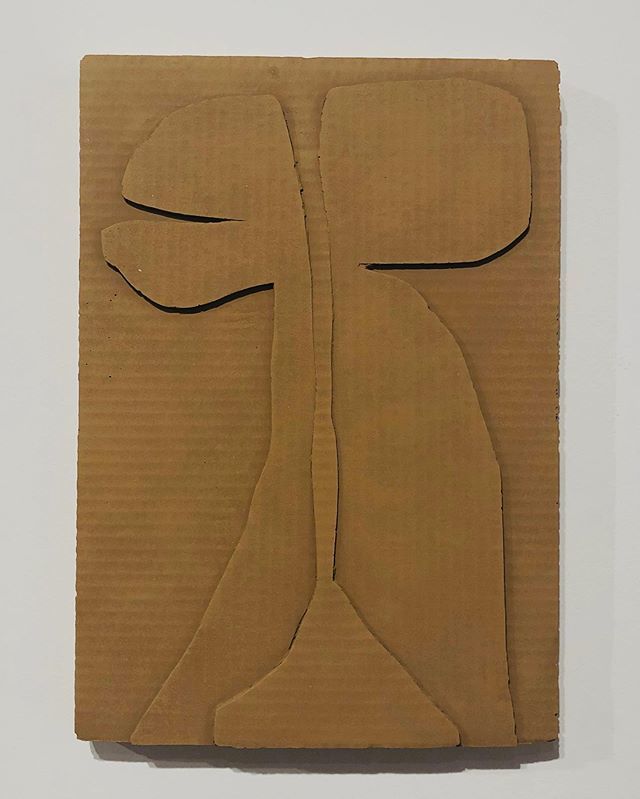 stagingroom's tweet photo. “Moose” by Whiting Tennis. Plaster and paint. Very nice. https://t.co/RujJNQwTkT