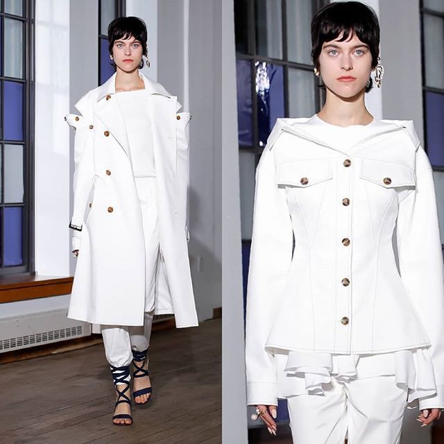 #IlonaDesmet [@ilonadesmet] walks for <a href="/adeam/">adeam</a> #SS20

Styling: @adakokosar
Hair: @laurentphilippon 
MUA: <a href="/sadaito/">佐藤　大輔</a>
Casting: @barbaranicolicasting

#NYFW #Adeam #MandP ift.tt/303B9hC