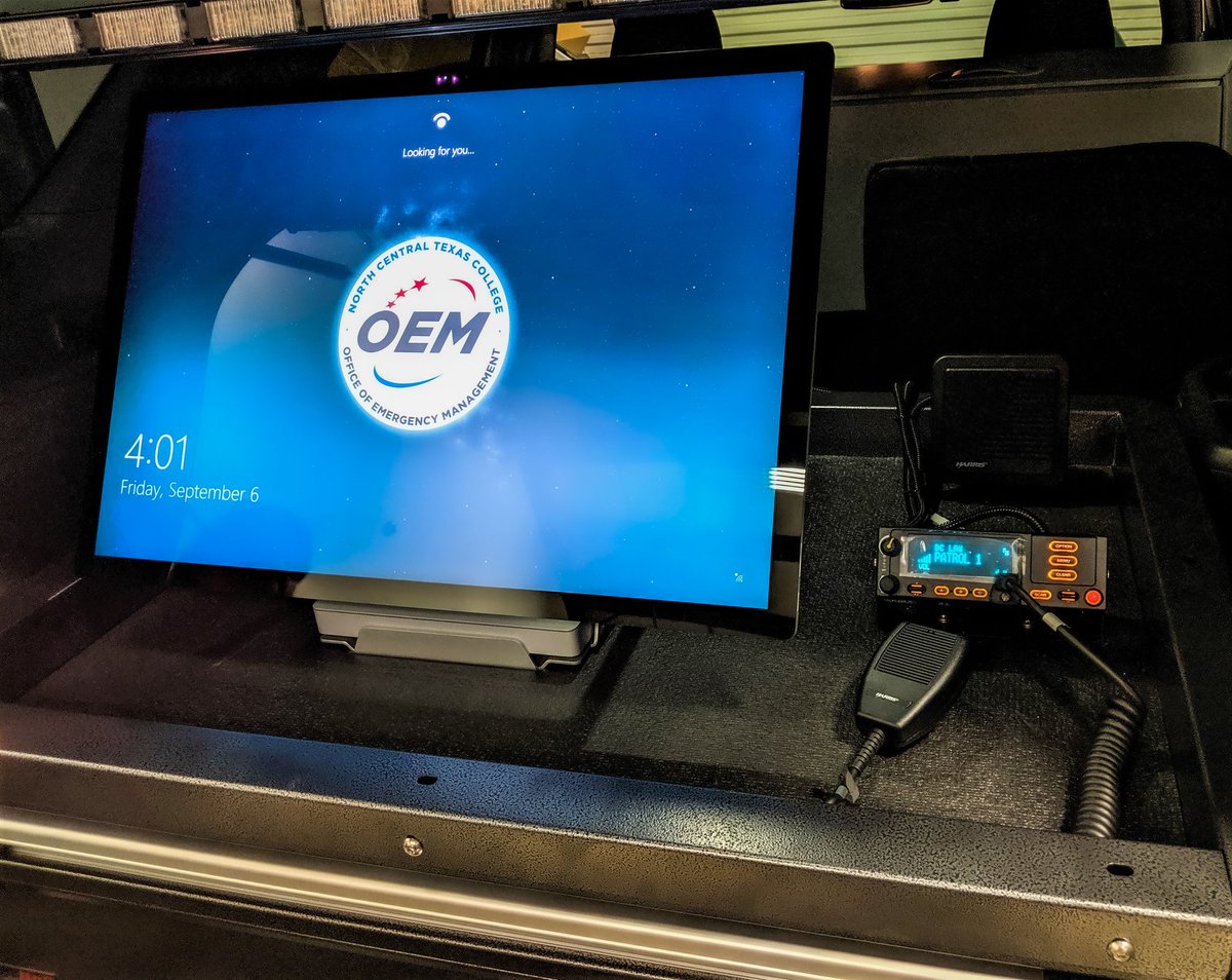 _CTech's tweet photo. Congrats to the North Central Texas College Office of #Emergency #Management for the installation of their new #CopBox! Customized for outreach and education purposes, this specially-equipped CopBox will help support the department's goal of keeping the college community safe! https://t.co/5SlKIpzL3z