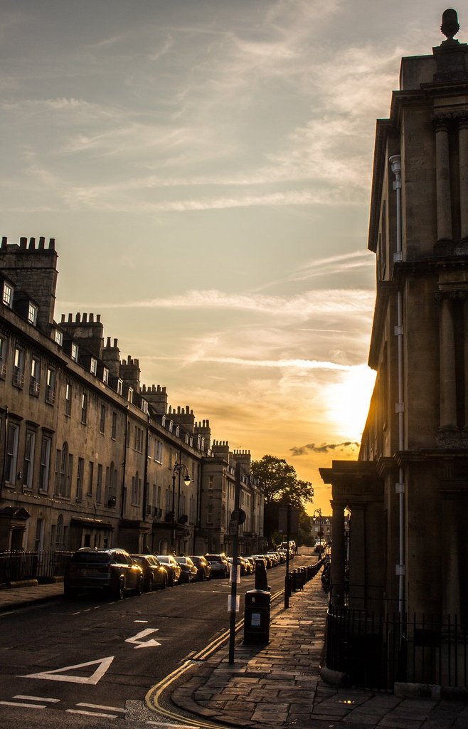 Sunset over Brock Street. What is your favourite time of day? 'craigblackleyphotography' on Instagram