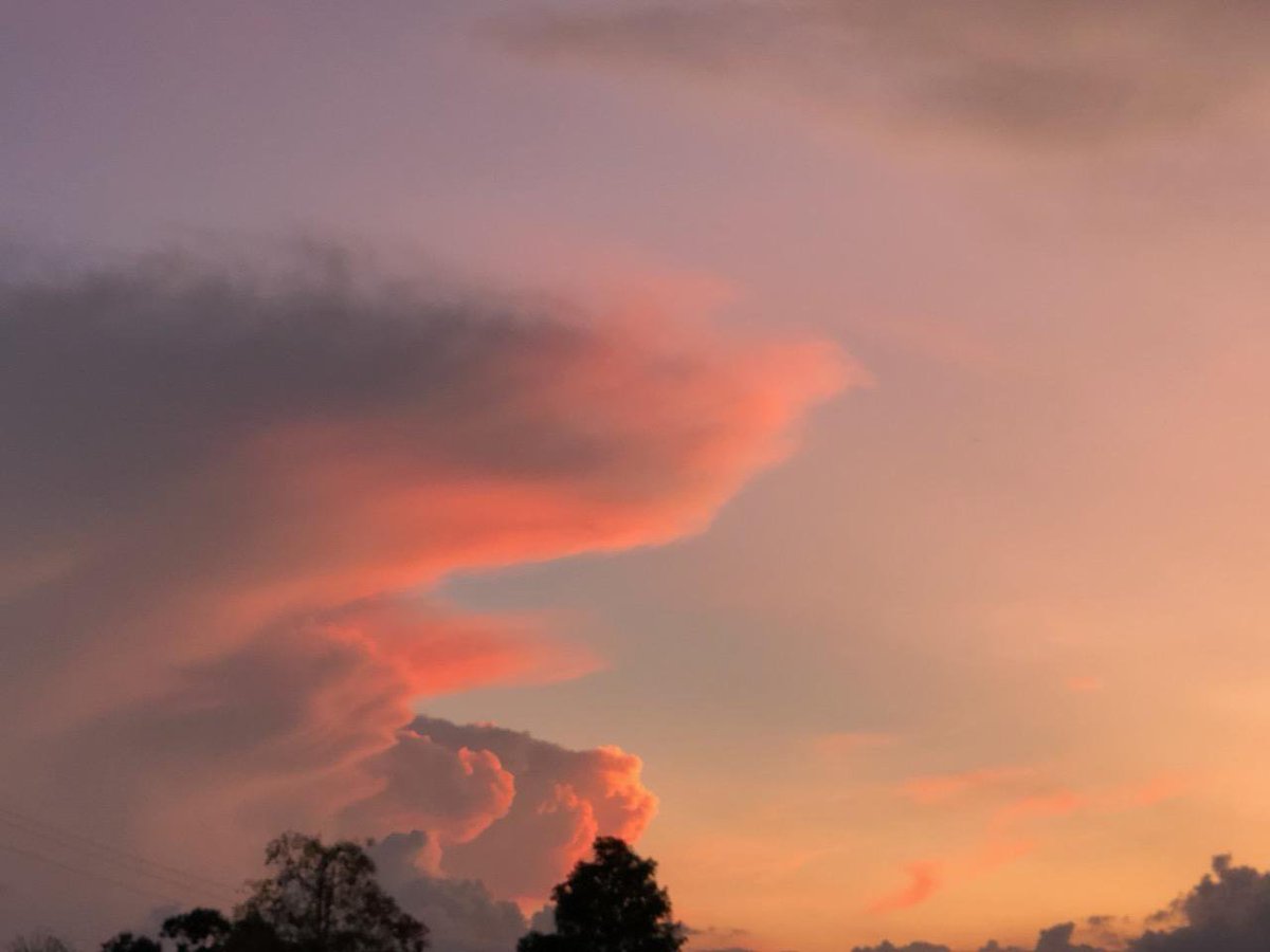 kirkwoodjones's tweet photo. "Talk About #SumBullShit " We have all the Symptoms of a Rainshower However #they are Contaminating these #RainMakers #KeepingTheRainAway in #CentralFl. #Geoengineering @DanPeacock12 @Kt23kartracer @AzSkyWatcher @MollyGalt @OpChemtrails https://t.co/HPKBP8FfsB