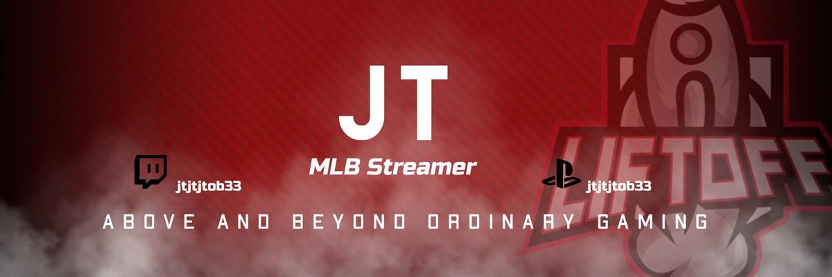 LiftoffGG's tweet photo. 👀🚀 New Streamer Announcement! 🚀👀

Welcome to the family @jtjtjtob33 !!! JT is a total goon and will be joining the already stacked LiftOff MLB The Show Roster!  ⚾️🔥🚀

Go show him some love and drop him a follow on twitter and twitch! https://t.co/sFamXRcfX0 https://t.co/OHGGaZPkFX