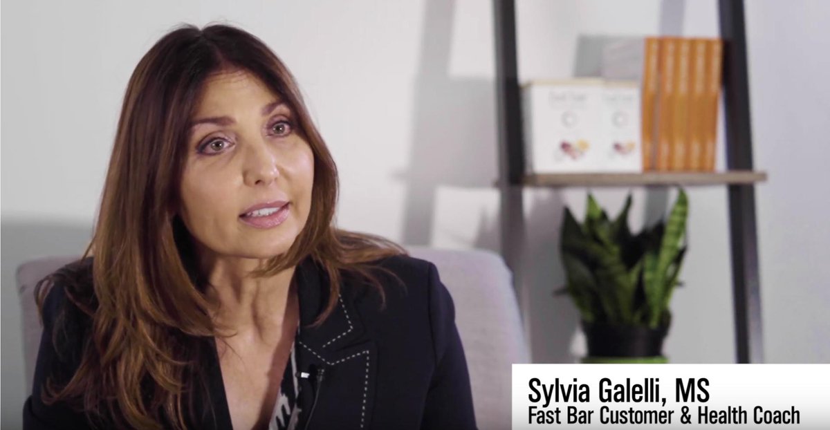 thefastingbar's tweet photo. Sylvia Galelli ENJOYS Fast Bar! Tune in for an inside scoop on why @sgalelli, MS, Health Coach has been recommending Fast Bar to her clients. Did we already mention that Sylvia enjoys Fast Bar? https://t.co/PYoYS33dg2. #TheFastBar #healthcoach #fastingclub #FastOnYourOwnTerms https://t.co/gEYyKAcdMs