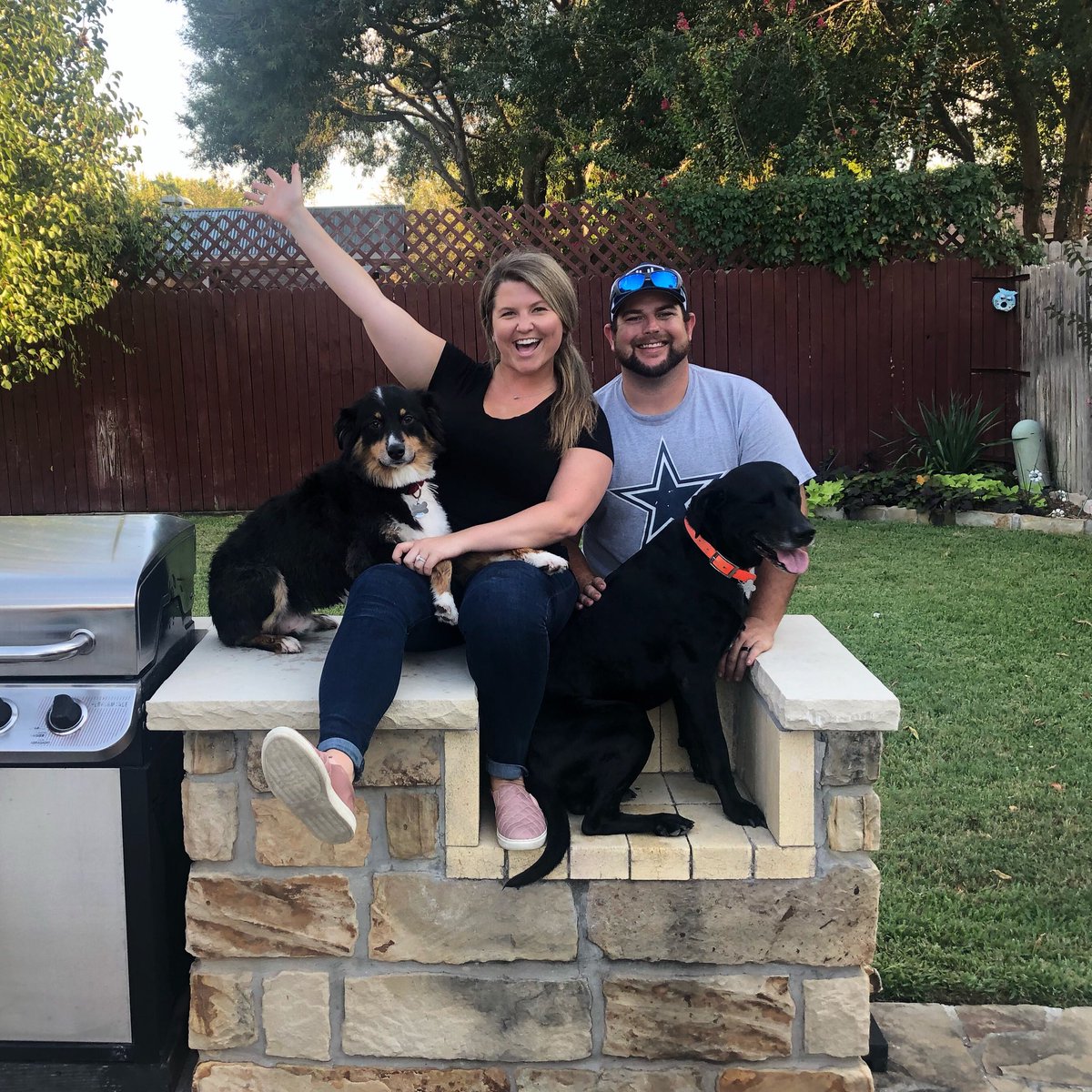 thebarkblogger's tweet photo. For those who guessed we got a house... you were right!!! For those who guessed I was pregnant... y’all are crazy 😂 we’re so excited for this next journey and the boys are so excited to have a YARD... and a POOL 👏🏼 https://t.co/8nJ3iKLtUY