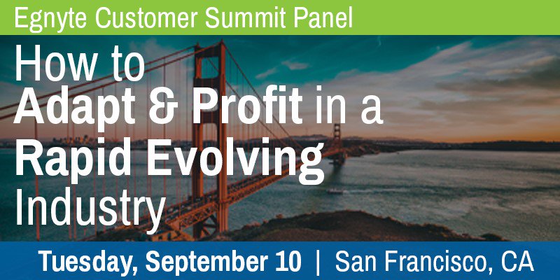 cpcoalition's tweet image. Hear Satyam Verma @PypeInc and Stan Singh @RakenApp discuss how to increase #efficiency and #profitability through #openintegration and #data measurement at #EgnyteCustomerSummit. 
 REGISTER HERE: 
 ow.ly/vuYt50w3xze