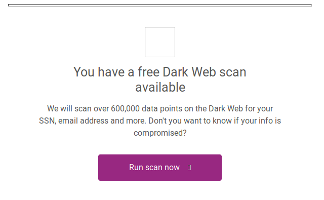 Free Dark Web Scan