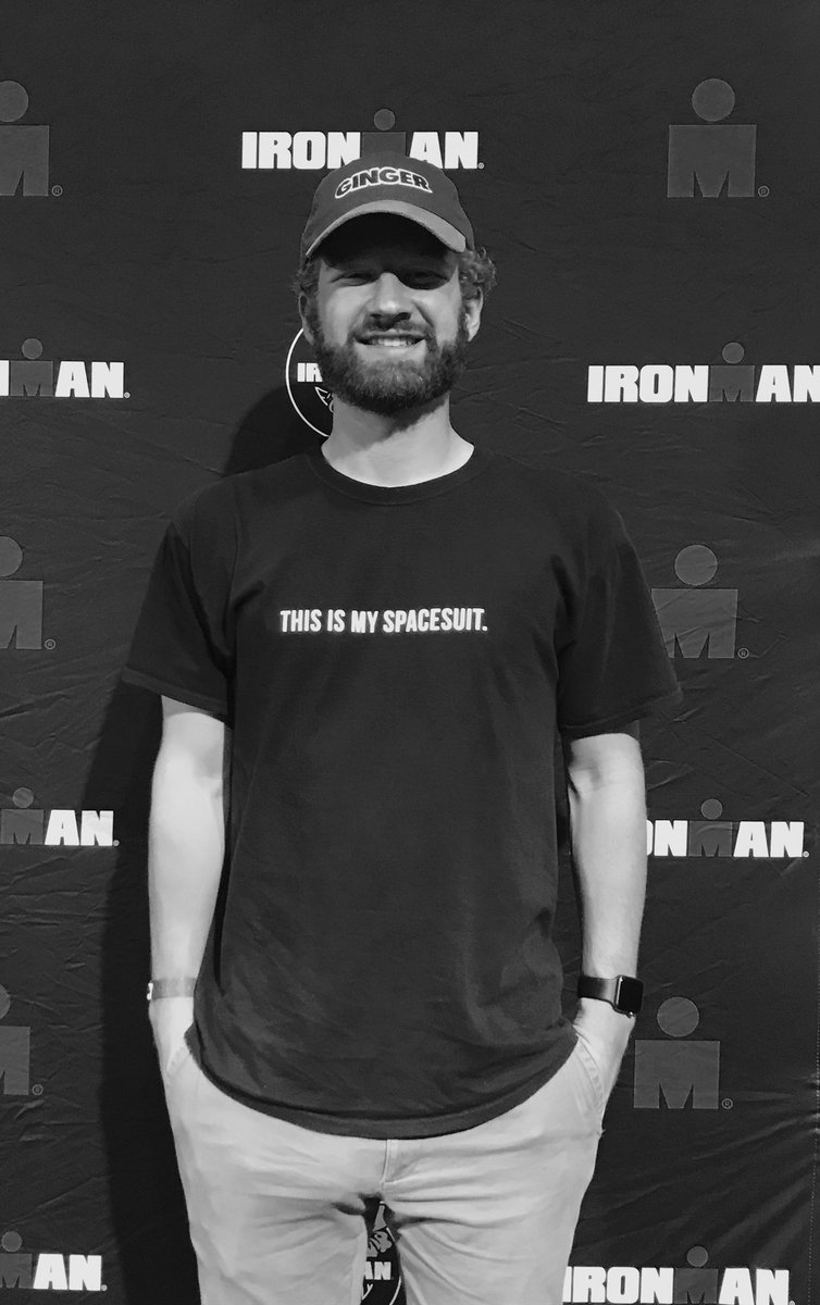 ShoshanaSwell's tweet photo. This astronaut is now an IRONMAN. @brendanelliott_ teach me how to launch like you. 2.4 mile swim. 112 mile bike. Marathon run. What will you do next in your spacesuit? 🚀 #ironman #thisismyspacesuit https://t.co/5JDjwsVLtA