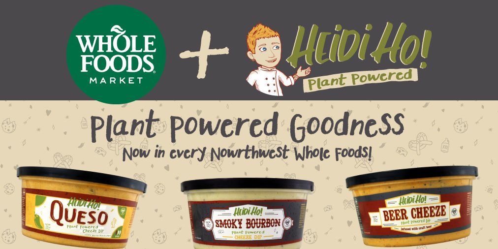Stoked to be back <a href="/WholeFoods/">Whole Foods Market</a> throughout the entire Pacific NW! Go grab some tipsy dips today and pick up some Queso in time for Taco Tuesday! #plantpowered #plantfueled #plantbasedvibes #veganqueso #tipsydips #cheezygoodness #cheezydoesit #imacheezeball