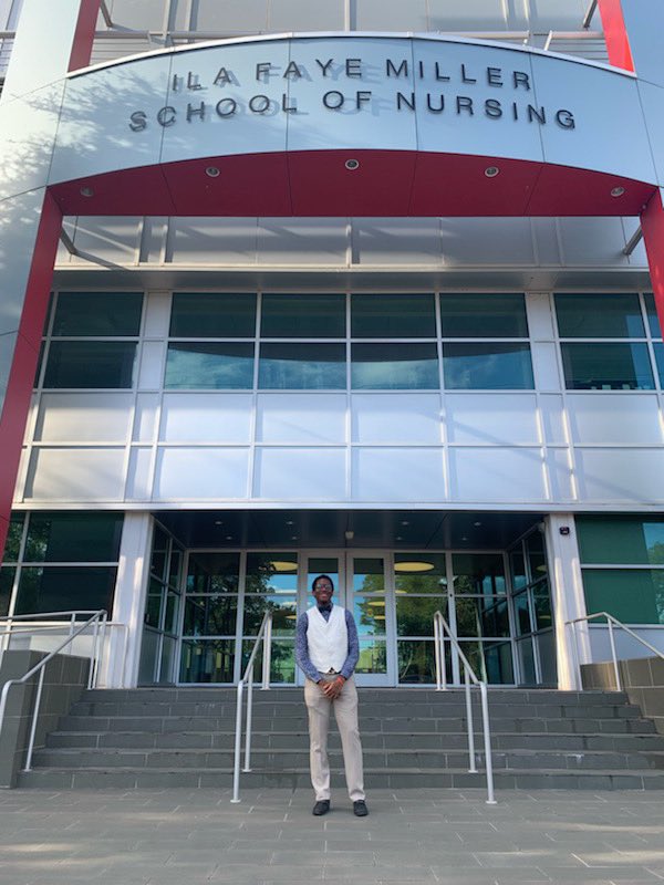 jaay_white's tweet photo. Today I was admitted into the UIW Ila Faye Miller School of Nursing! My hard work and dedication has finally paid off. I couldn’t be more happy to follow my dreams and take the next step into my life. This for you Mom and Dad you raised a good one! #UIW22 ❤️❤️ https://t.co/vmYdXMCXEi