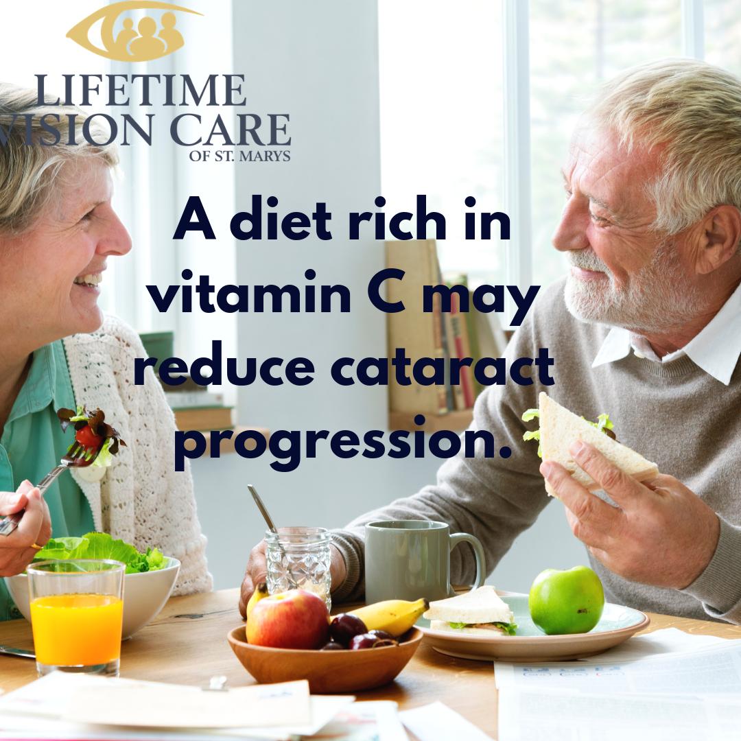 Researchers from King's College, London UK, found that dietary vitamin C had a preventive effect on cataract progression.  Who knew?!! #eatyourfruitandveggies #eatrealfood #dietaryprevention #protectyoursight