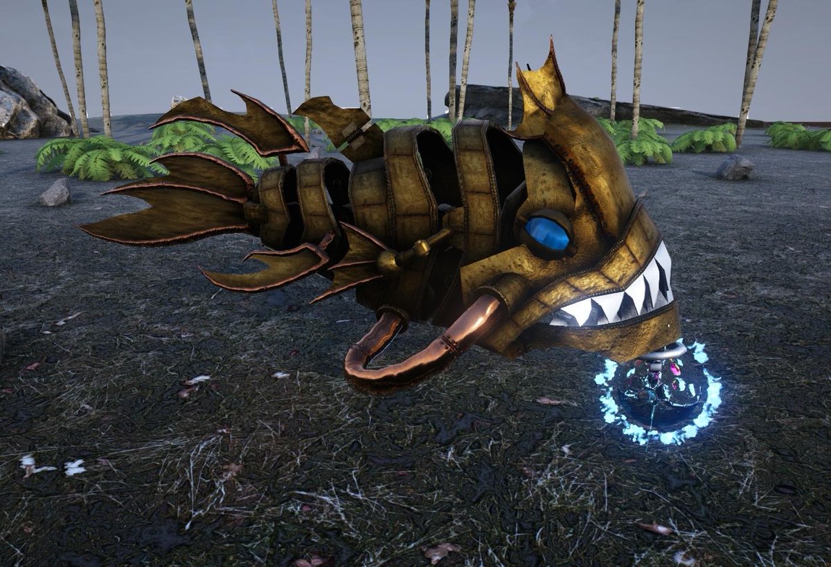 iSPEZZ's tweet photo. @survivetheark Has Coel Fish and we got Coil Fish! @ComplexMinded @CudaCores @arkjesse @ZenRowe #ArkClockworksCreatures #ArkModding #ArkModProgram #UE4 https://t.co/hj61StFzfx