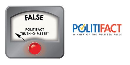 PolitiFact tweet media