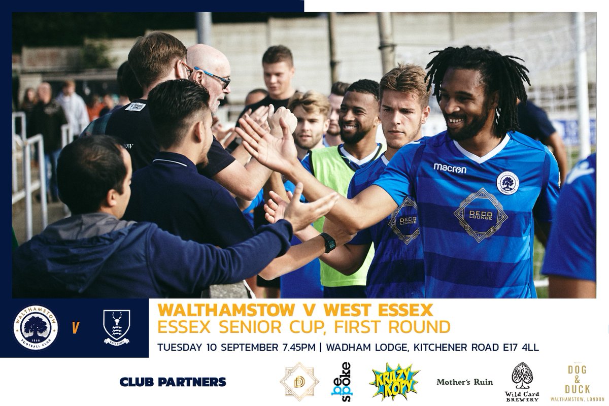No rest for the wicked.

We're back in action this evening, hosting <a href="/westessexfc/">West Essex FC</a> in the Essex Senior Cup!

Kick off is 7.45PM.