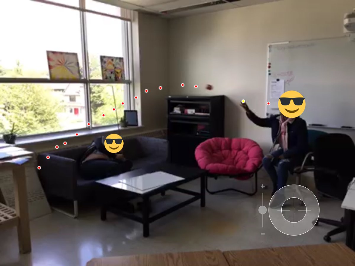 KarynHepburn's tweet photo. Great #McHughfirstday today! We started creating an intro to our sustainable development goals project and threw objects to create parabolas! #Group46GlobalFix #mchughgives #mchughthinkingclassrooms https://t.co/ZVJSUE27py