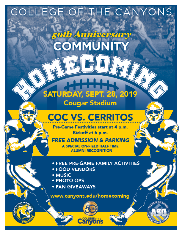 COCAthletics's tweet photo. SAVE THE DATE COUGARS FANS!!! https://t.co/F8C1asVwWw