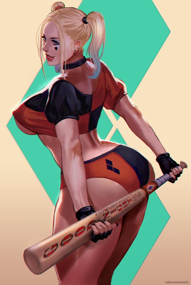 "Harleen says hi!"