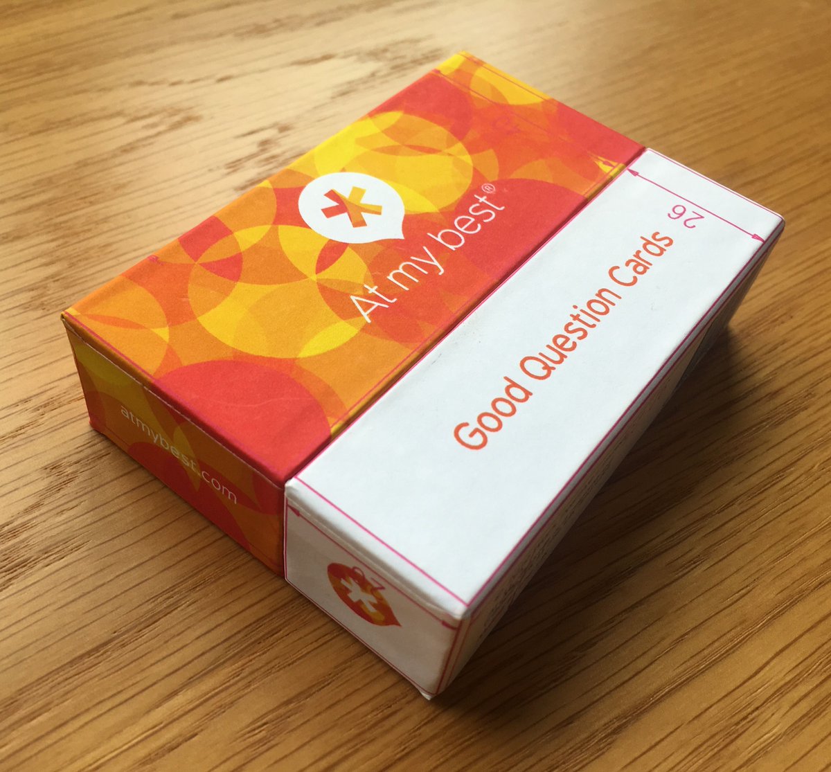 At_My_Best's tweet photo. We're due to receive the boxes for our brand new #GoodQuestionCards tomorrow, so expect to have all pre-orders shipped by the end of this week!
Order yours here so you don't miss out!
https://t.co/CT63IGTzAB https://t.co/Kk3qQXeQn5
