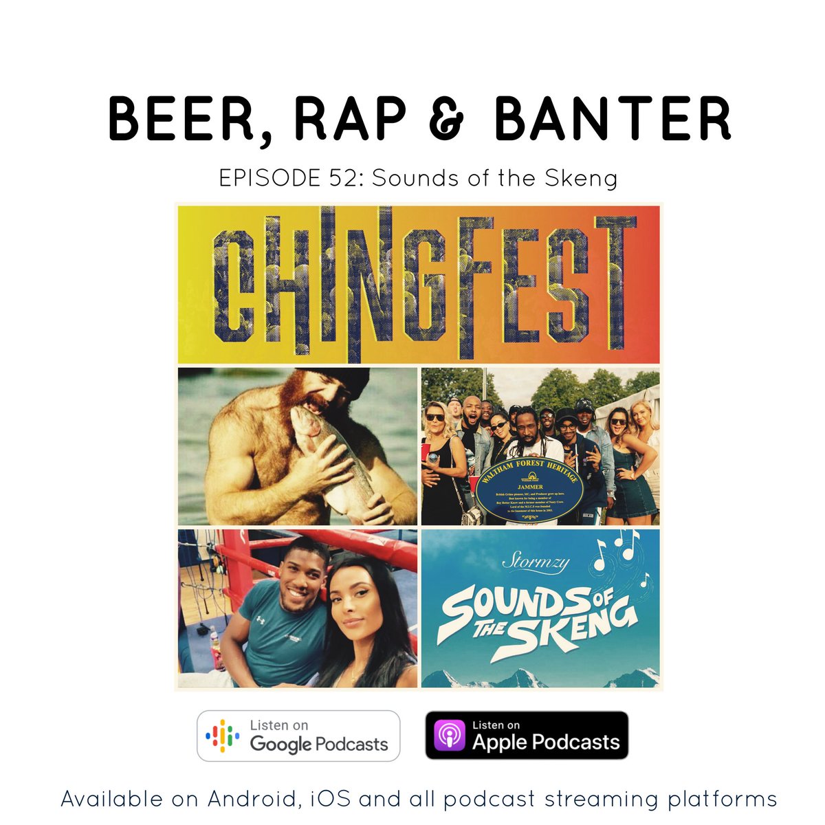 BRBPods's tweet photo. Rap, Grime, Masculinity, Waltham Forest, Relationships...plus more
Everything you need in a podcast
All streaming platforms ;
https://t.co/D9QibaMvhJ
#podhq #PodernFamily #chingfest #grime #SoundsOfTheSkeng #realmenstandup #MasculinitySoFragile #podcasts #BritPodScene #Pod https://t.co/mKByxyc3Lk