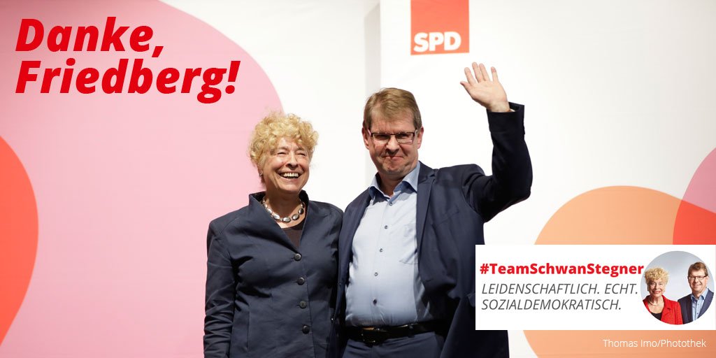 Friedberg, Danke! Wir hatten Spaß. Wir hoffen, ihr habt die feinen und groben Unterschiede zwischen den Kandidaturen ausfragen können. Wir freuen uns auf die weiteren Runden. TS
#unsereSPD #TeamSchwanStegner #LeidenschaftlichEchtSozialdemokratisch