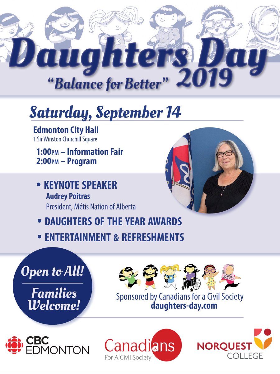Come give #yegWAVE a wave hello at <a href="/DaughtersDay/">Daughters Day</a> this Saturday. We’ll be there, proudly celebrating some of #Yeg’s women leaders. Hope to see you there!