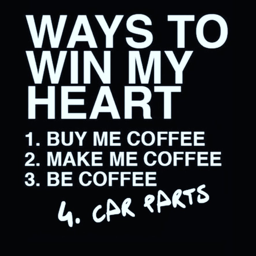 Wheeleze1's tweet photo. #mondaymotivation βπβπβπ
Caffeine PLEASE....
#wheeleze #wheeliebarwheels #goorange #madeinUSA #needforspeed #racecars #coffee #carparts https://t.co/4DIufzhX50