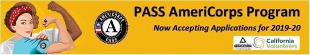 Do you have a passion and dedication to mentor youth? PASS AmeriCorps is currently looking for Service Members for the 2019-20 school year. For more information, please visit their website at: sdcoe.net/pass-americorp