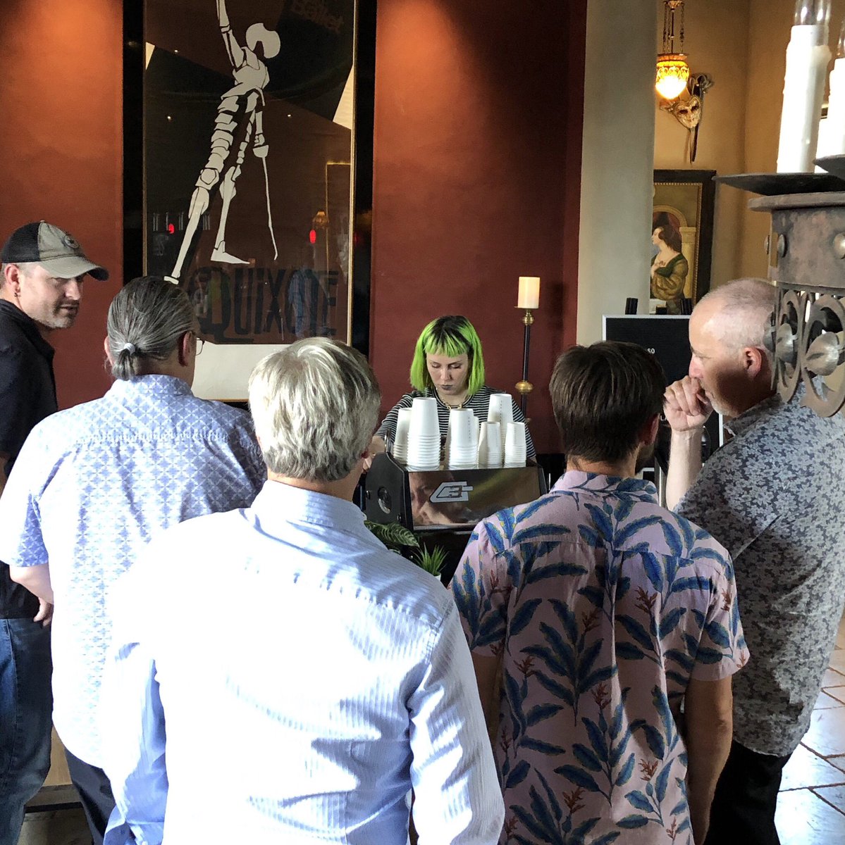 WizardAcademy's tweet photo. When you’re the most interesting person in the room. #coffeebar at #WizardAcademy https://t.co/64eovxZTnA