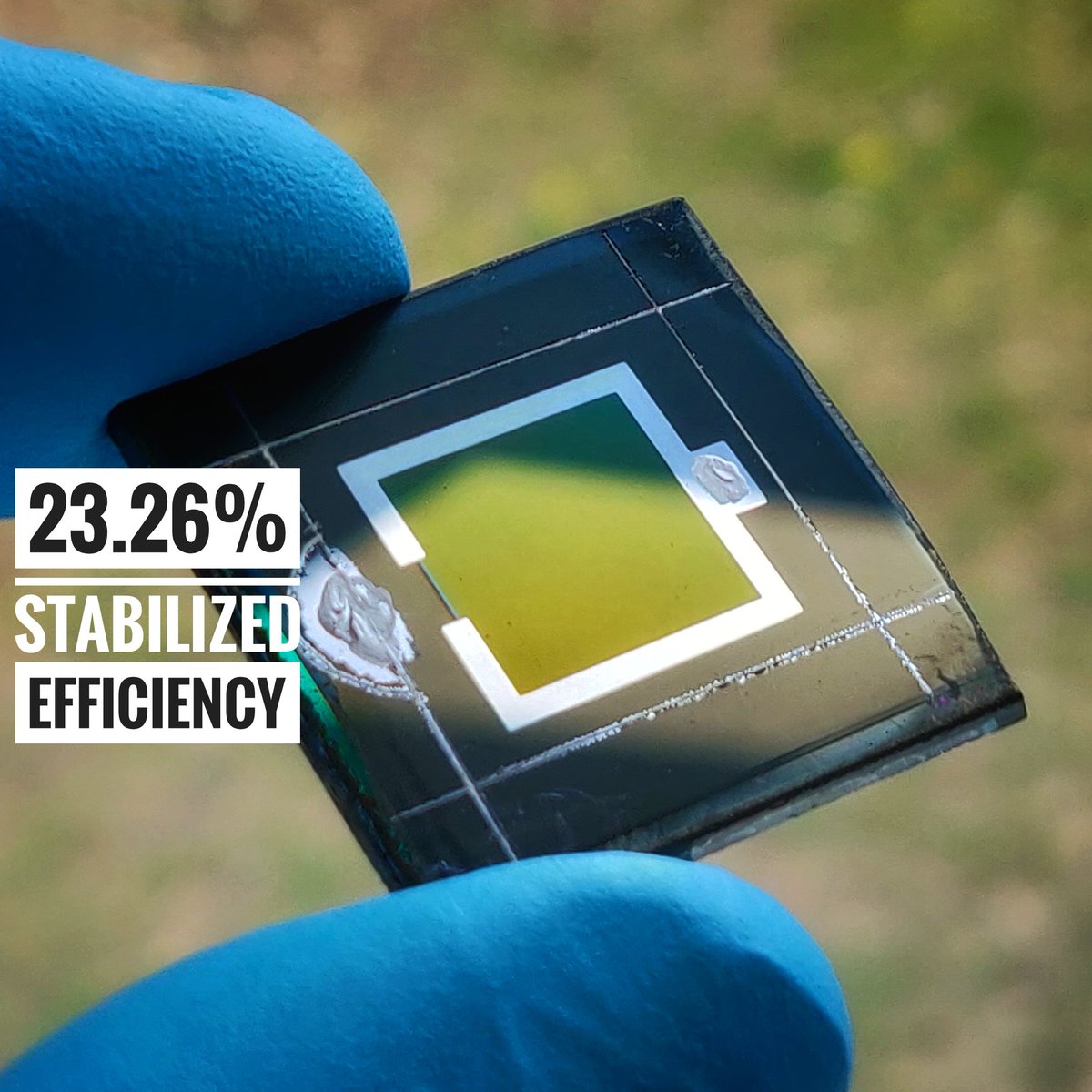 AlbrechtLab's tweet photo. World-record monolithic #cigse #Perovskite tandem #solar cell. In a structure combining high efficiency, scalability, low cost and simplicity. More details in S. Albrecht's talk at #EUPVSEC 3CP.1
https://t.co/rtCzYj0nYH
Bottom cell by #PVcomB, top cell by #HySPRINT lab. https://t.co/Lddd5BrZ3B