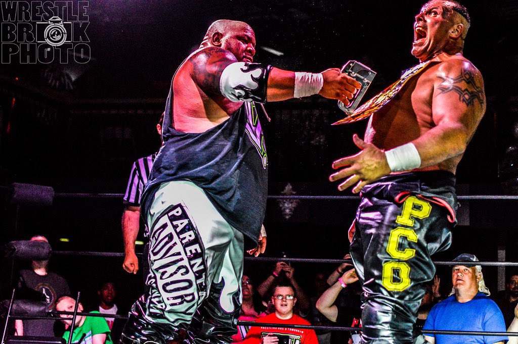 WHATomorrow's tweet photo. โ ๏ธ One of the CRAZIEST matches to ever happen at WHAT! Wrestling was Dan Maff vs PCO at #WHATVI.
WATCH - https://t.co/NHfxGc4Cfq
๐ธ - @thewrestlebrook https://t.co/hr197HCEU2