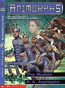  #TheIllusionBoy who is a hawk and his superhero friends discover evil aliens have new weapon that stops their morphing powers. Hawkboy lets himself get caught to trick aliens & is tortured by cyborg girl. Has hallucination of his dead alien deer dad. Escapes. Kisses girlfriend