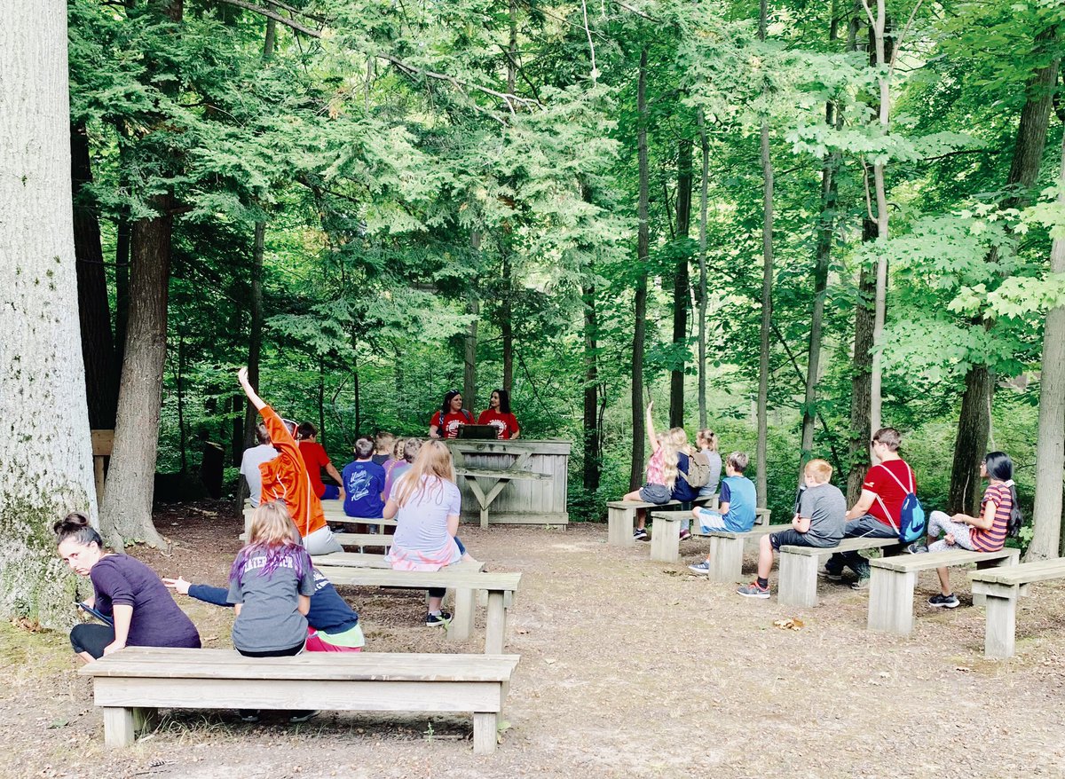 6th grade camp has officially begun! #WeAreMemorial <a href="/MentorMemorial/">Ericka Blackburn</a> <a href="/MrDwyerMentor/">Tommy Dwyer</a>