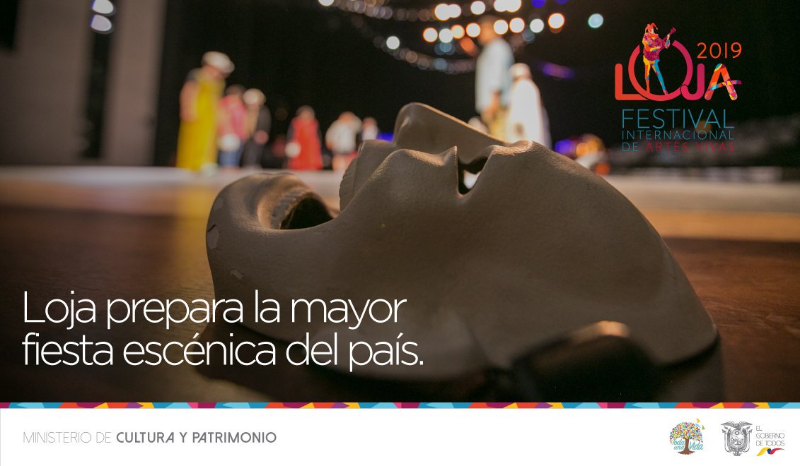 Por su larga trayectoria cultural, Loja es reconocida como cuna de artistas y es la sede de la mayor fiesta escénica del país, el <a href="/FestivalDeLoja/">Festival de Loja</a>. La ciudad se convierte en un escenario abierto para las artes del Ecuador y el mundo. #ElArteViveEnLoja.