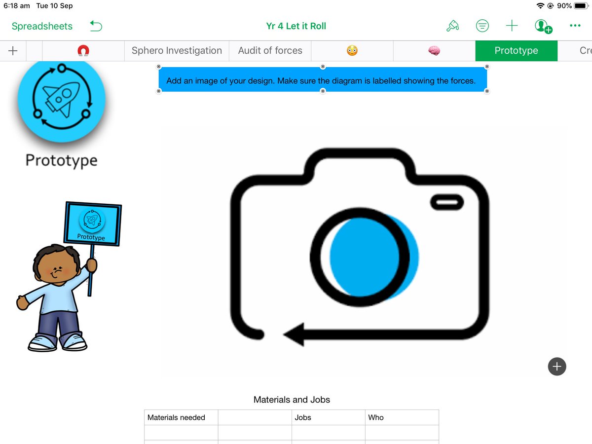 Enjoying creating this scaffold in #Numbers to guide a STEAM #inquiry into forces.  It uses our school #design cycle and supports scientific investigation and #design of the game. #primarySTEMchat #stemed <a href="/AppleEDU/">Apple Education</a> <a href="/sans_chan/">Chantelle</a> #designthinking
