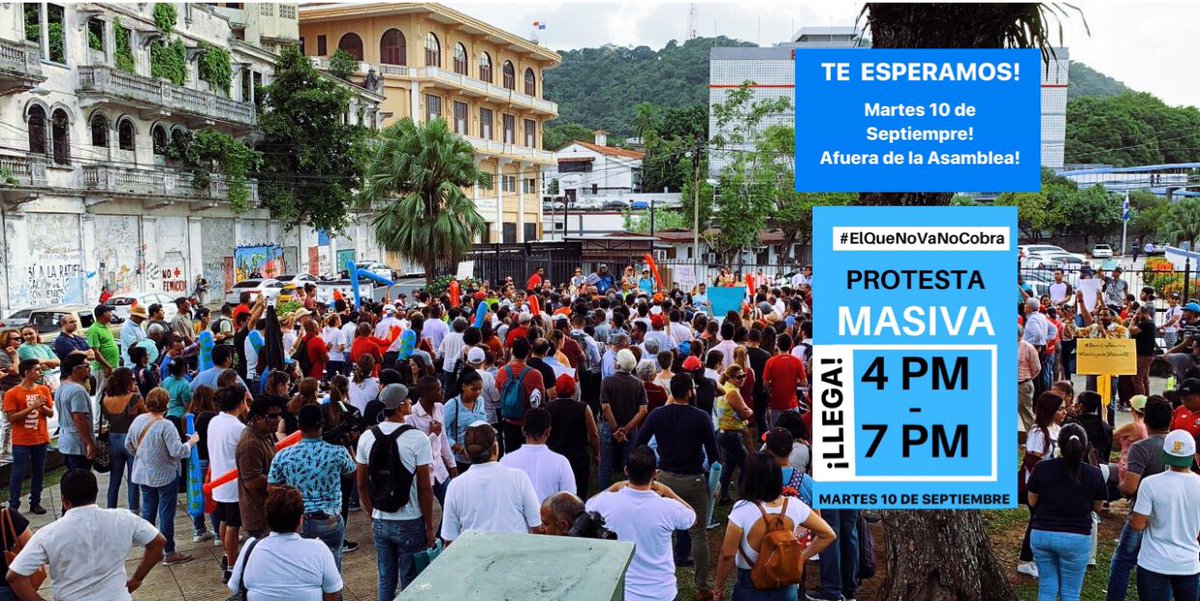 GabyGnazzo's tweet photo. El Martes #VamoPaLaCalle !!!!
Protesta pacífica afuera de la Asamblea! Porque queremos transparencia! Queremos que los "honorables" rindan cuentas como cualquier otro ciudadano! Porque #EstamosHartosDelJuegaVivo
#QueremosLaReforma
#ElQueNoVaNoCobra https://t.co/K8Kt1pqqwD