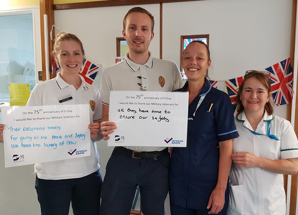 phtstroketeams's tweet photo. @phtstroketeams 
June 2019 saw a coordinated stroke MDT effort to get all patients who wanted to be involved in the D-Day commemorations, up, together and near the TV 💙 😍 #whatmatterstome
#leakingeyes #endPJparalysis https://t.co/8A11fAO5VY
