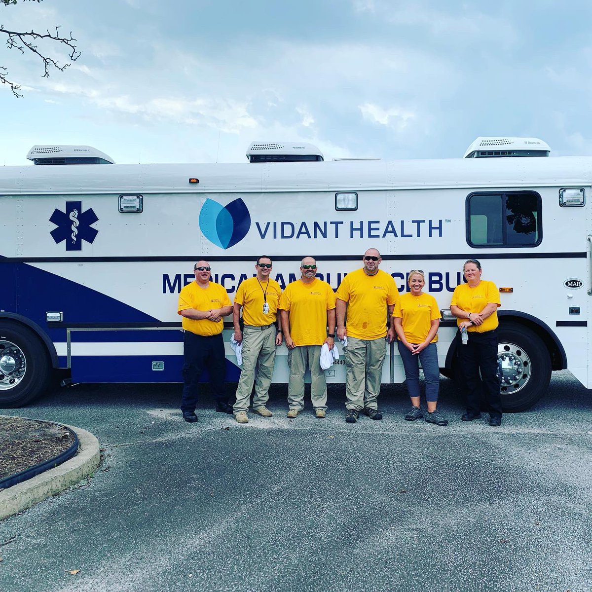 EasternHPC's tweet photo. Ongoing efforts continue for Dorian recovery. EHPC staff transported patients from Warrenton NC back to their home in Swan Quarter yesterday (about 3 hours away). Long day, but happy we could help. #easternhpc https://t.co/oa8Djdby3E